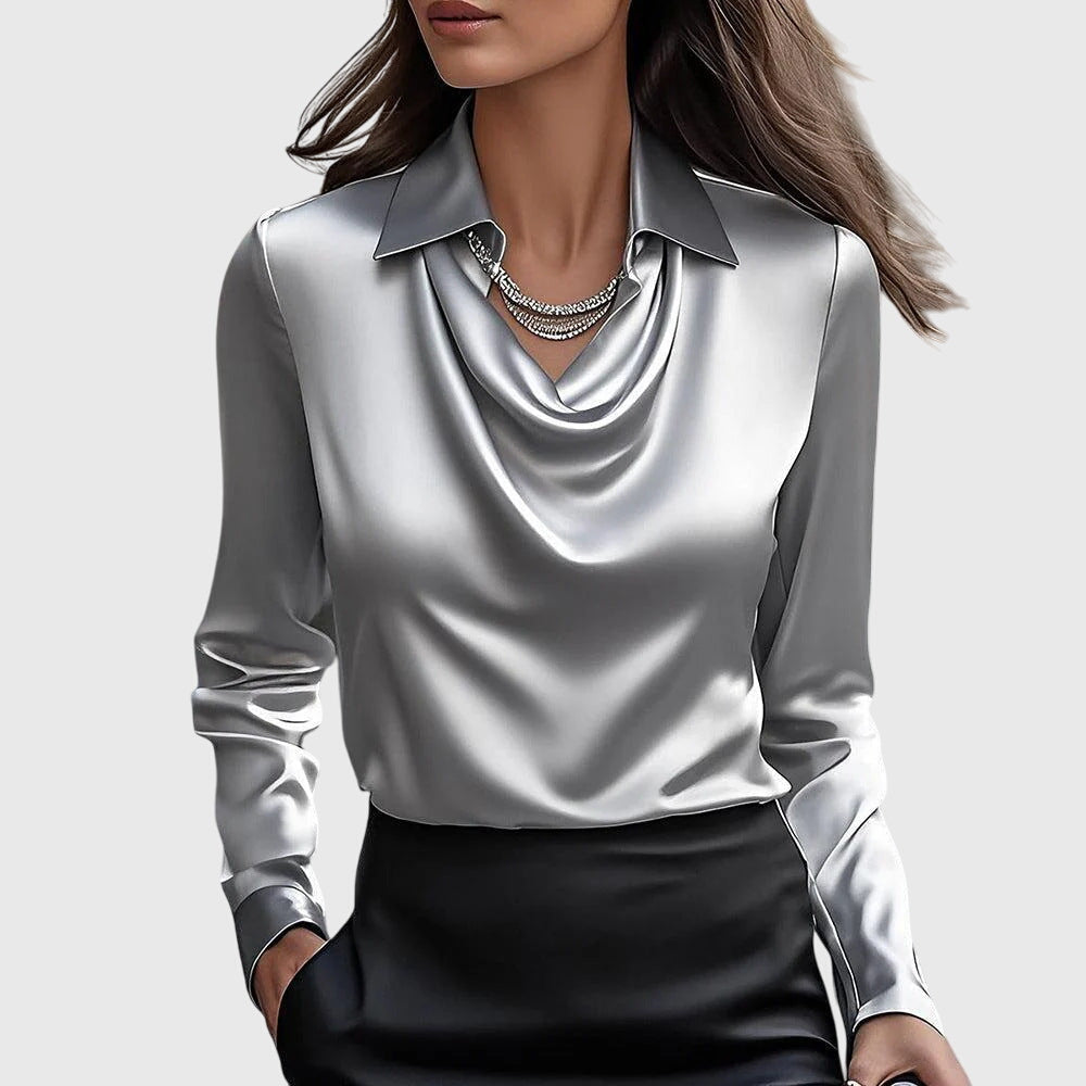 ZOE | BLUSA DE SATEN ELEGANTE