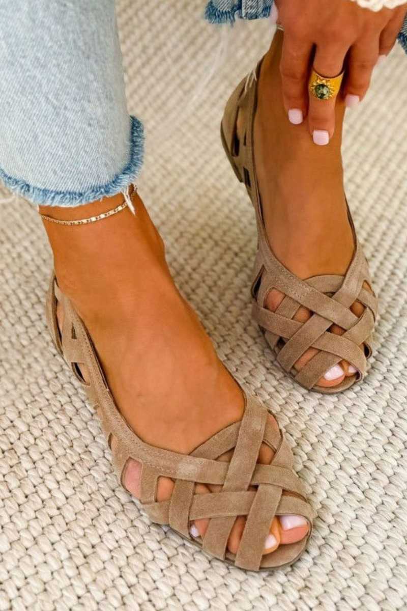 Helena – Sandalias tejidas de verano