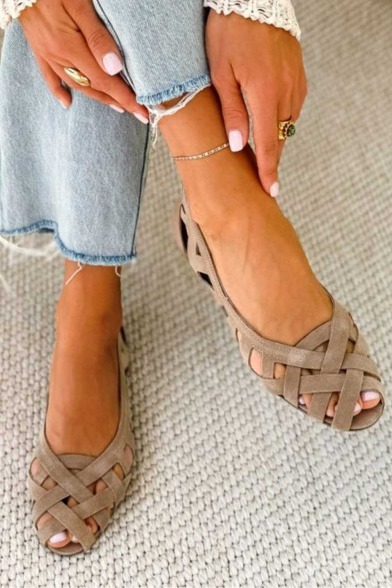 Helena – Sandalias tejidas de verano