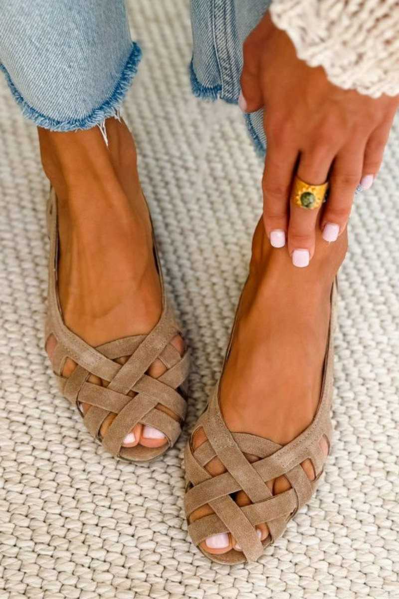 Helena – Sandalias tejidas de verano