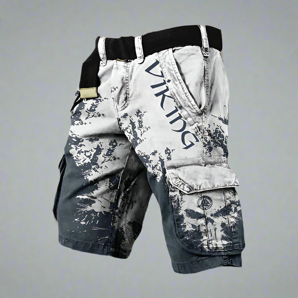 Cazel | Pantalón corto cargo vikingo cómodo