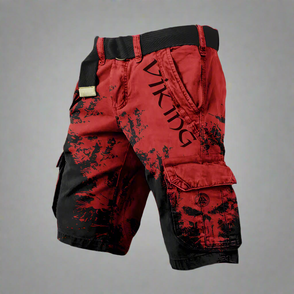 Cazel | Pantalón corto cargo vikingo cómodo