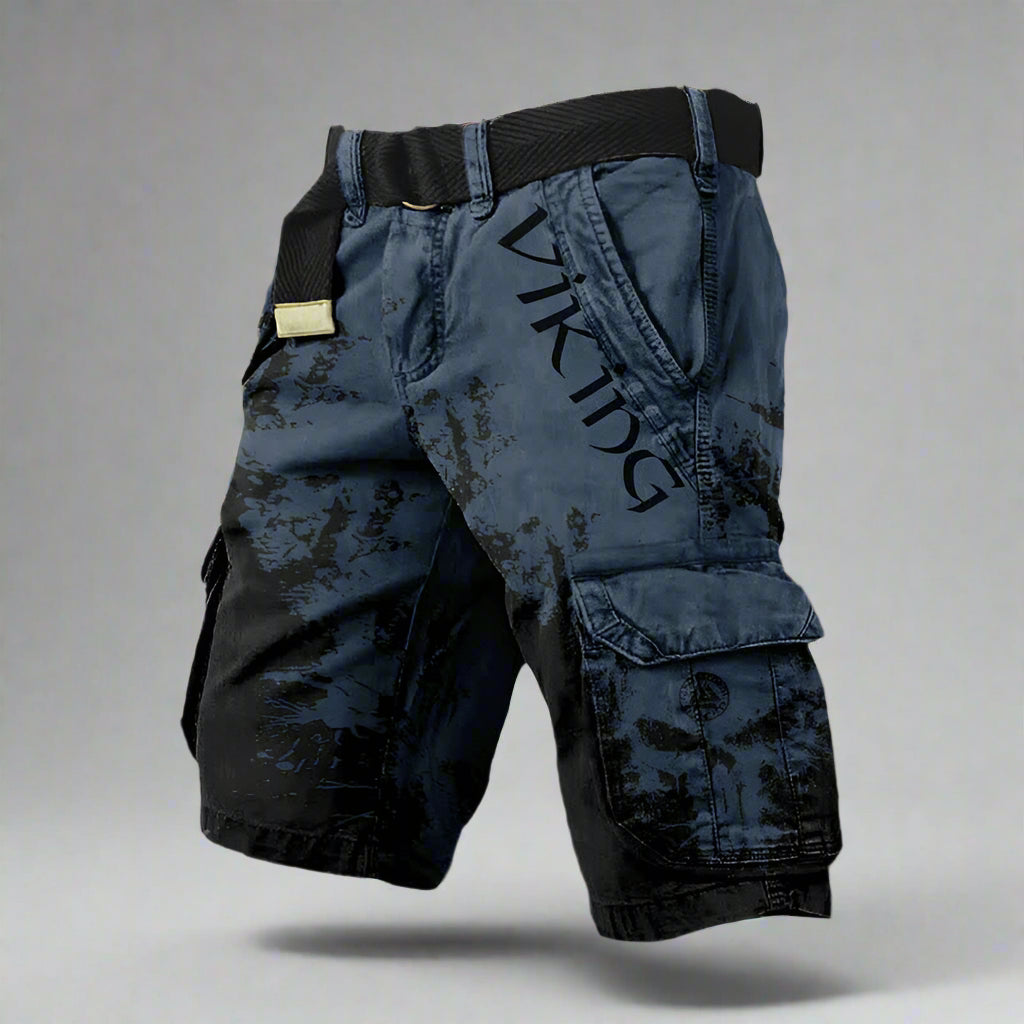 Cazel | Pantalón corto cargo vikingo cómodo