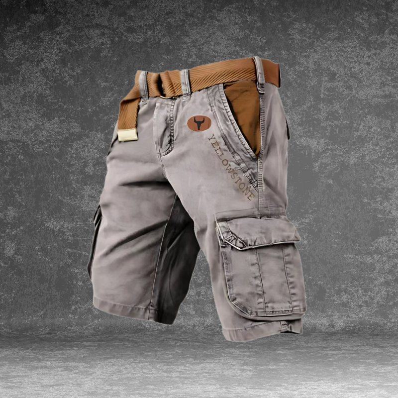 Cazel | Short cargo para hombre con 4 bolsillos