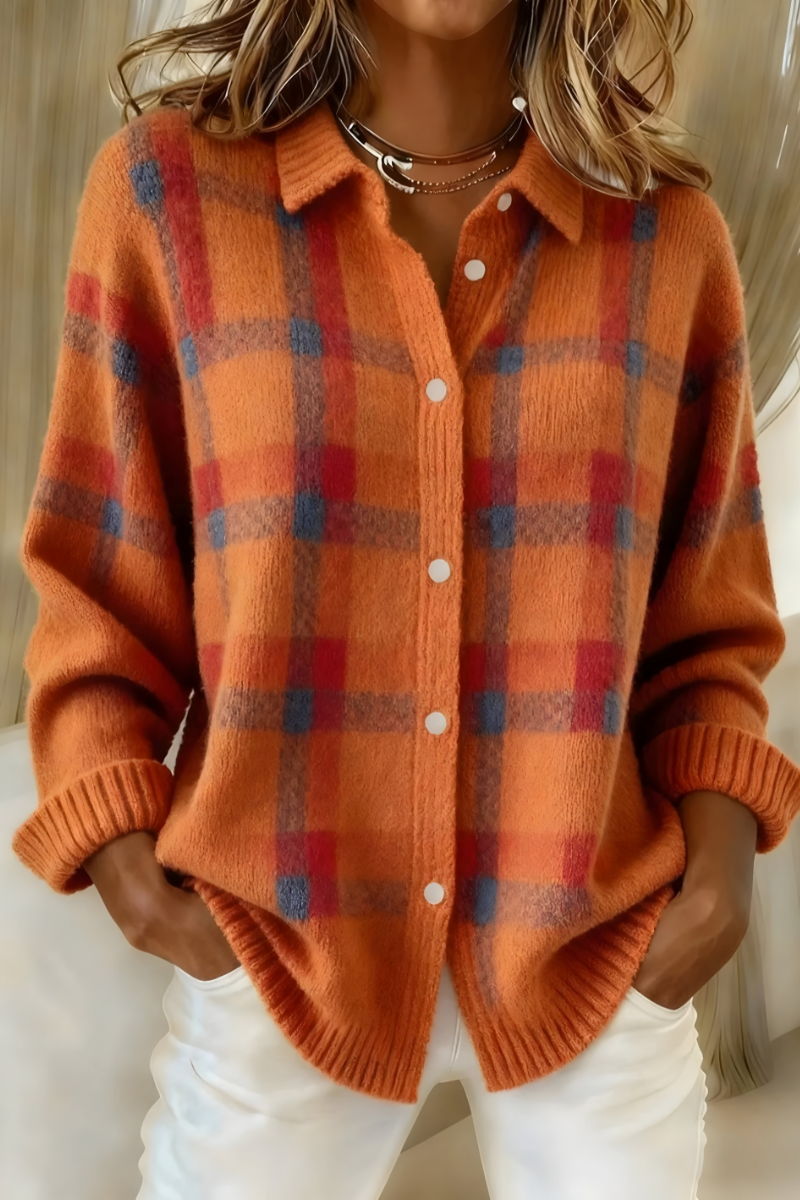 CAMILLA | CARDIGAN A QUADRI