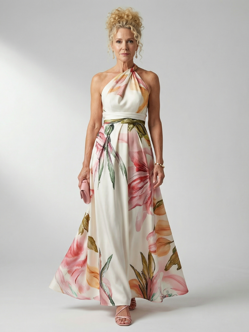 Amiel maxi blanco