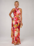 Elisabetta maxi halter floral