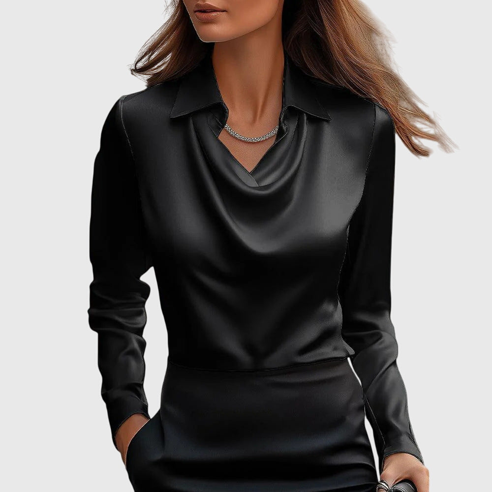 ZOE | BLUSA DE SATEN ELEGANTE
