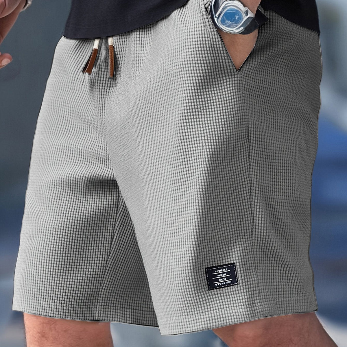 Nathan Short Ligero de Verano - Gris