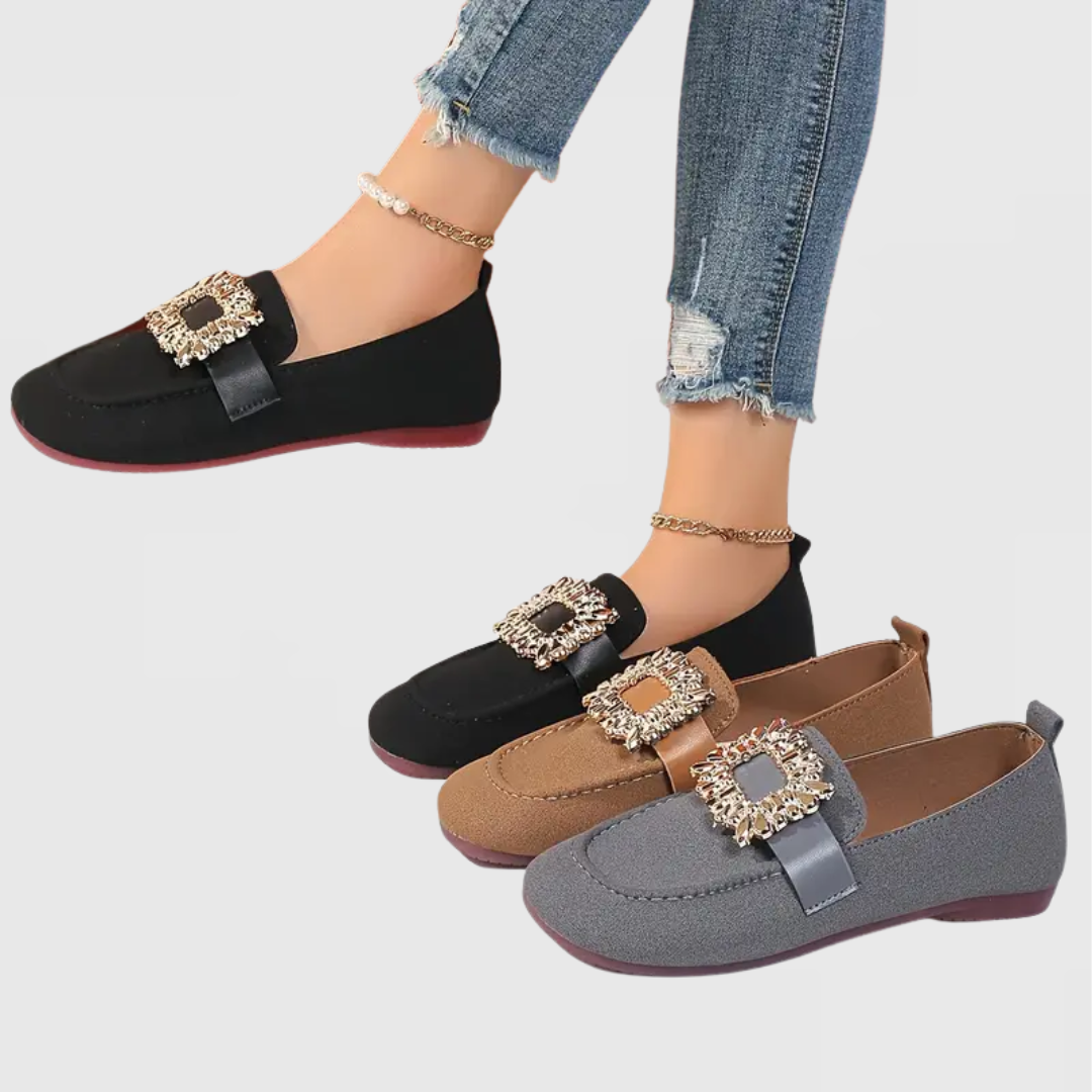 CATALEYRAH | MOCASINES CON HEBILLA JOYA