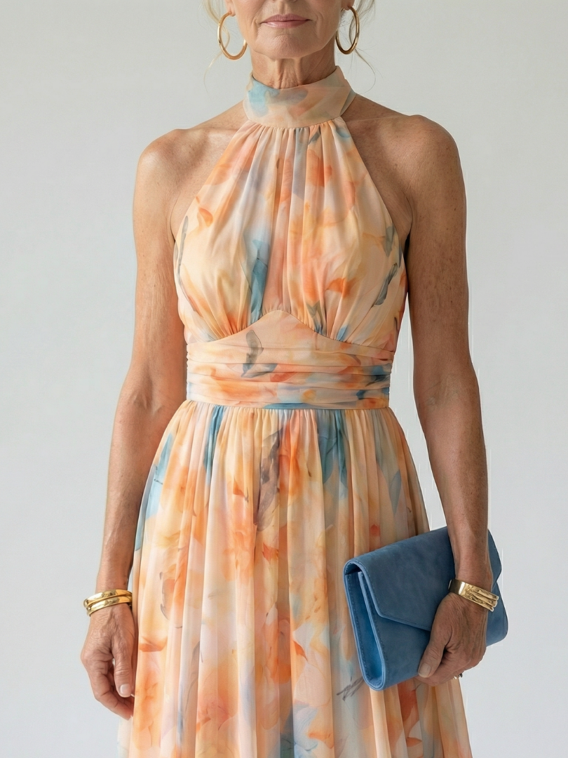 Elin vestido halter