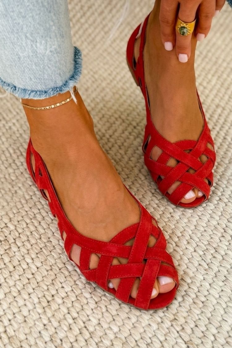 Helena – Sandalias tejidas de verano