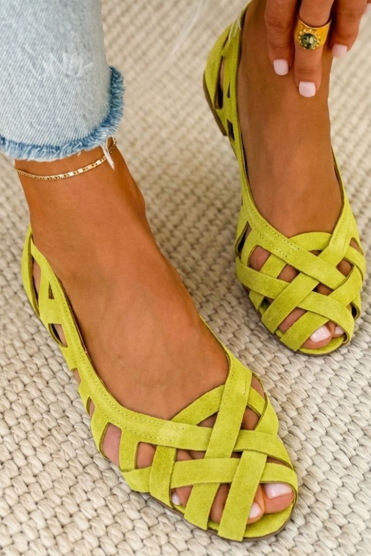 Helena – Sandalias tejidas de verano