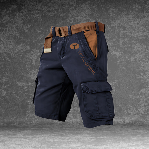 Cazel | Short cargo da uomo con 4 tasche