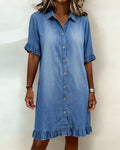 Maria vestido denim azul