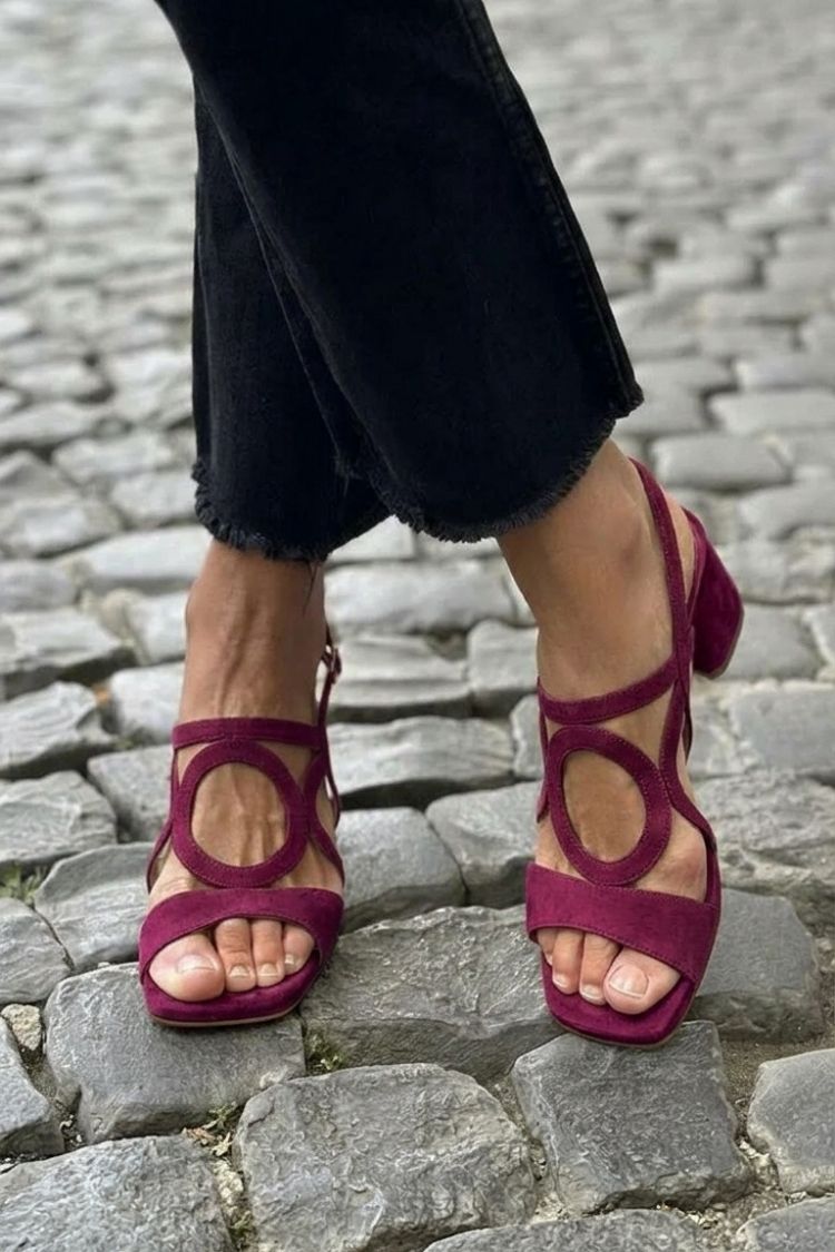 Jodie – Sandalias de verano vibrantes