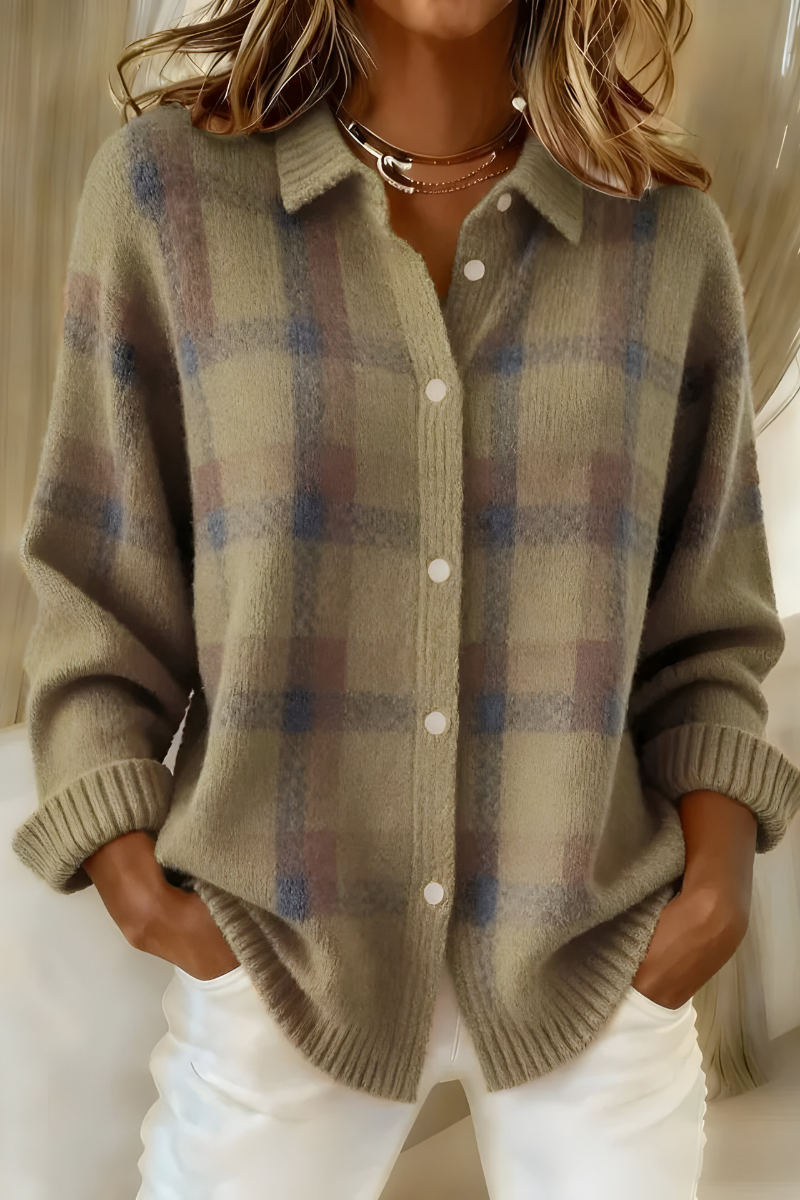 CAMILLA | CARDIGAN A QUADRI