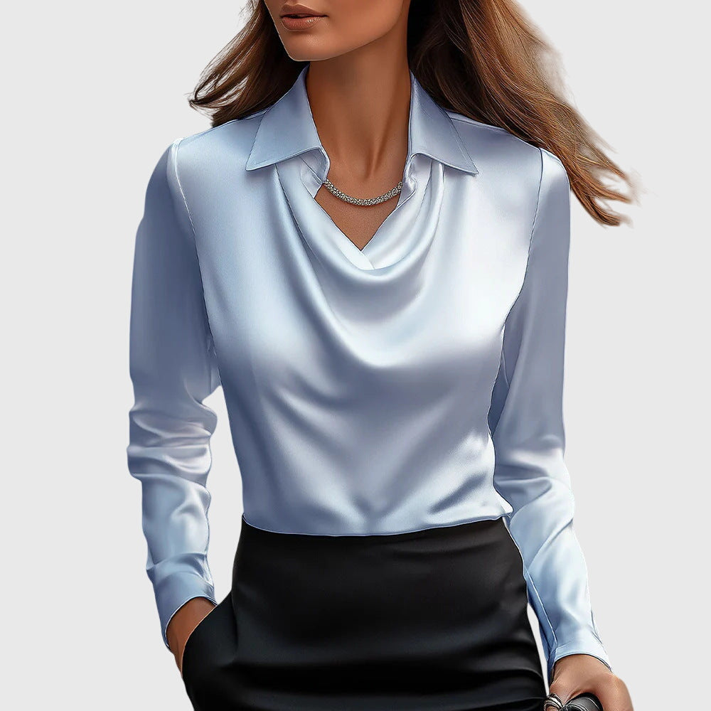 ZOE | BLUSA DE SATEN ELEGANTE