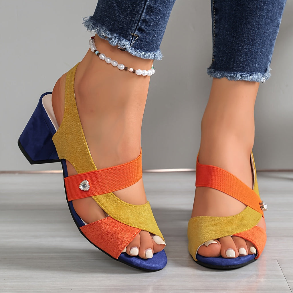 Lucia™ | Tacones de bloque con confort ortopédico