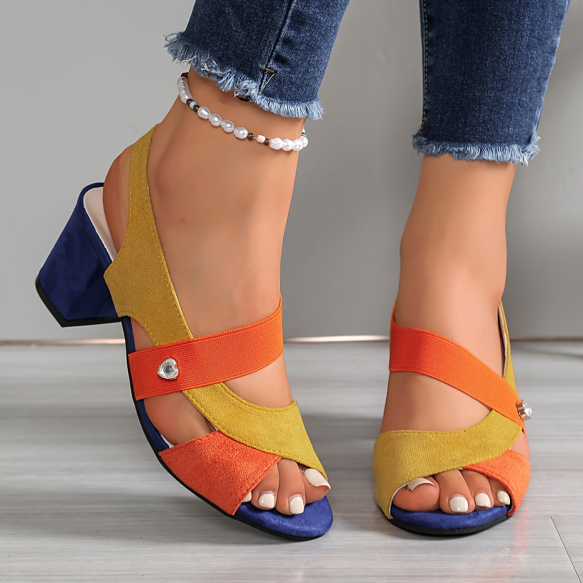 Lucia™ | Tacones de bloque con confort ortopédico