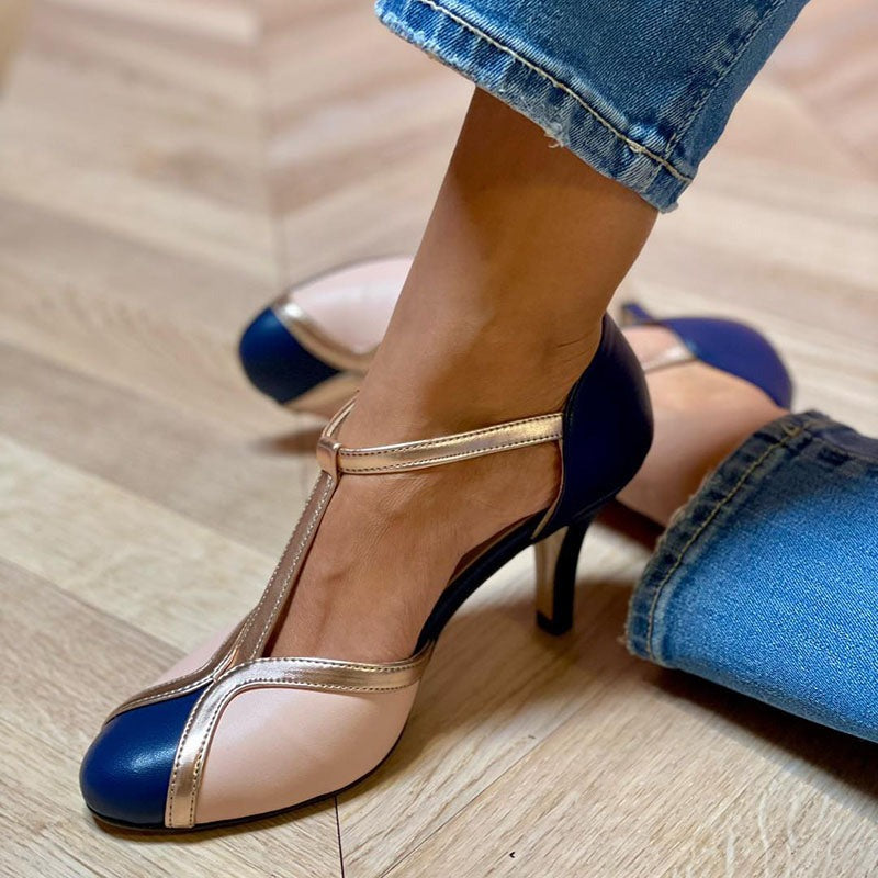 Susan | Tacones con correa en T y comodidad para todo el día