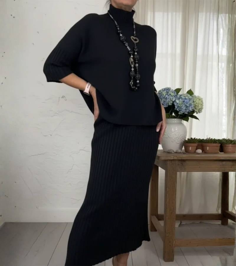 Debora conjunto punto negro