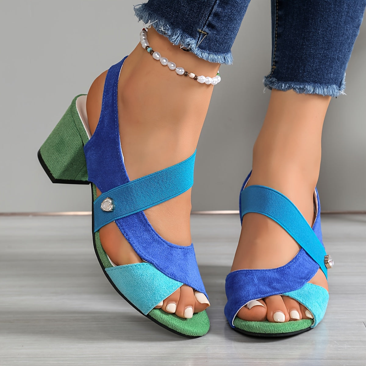 Lucia™ | Tacones de bloque con confort ortopédico
