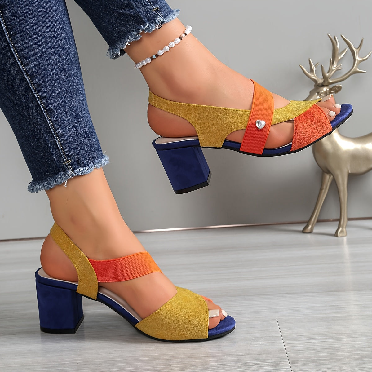 Lucia™ | Tacones de bloque con confort ortopédico