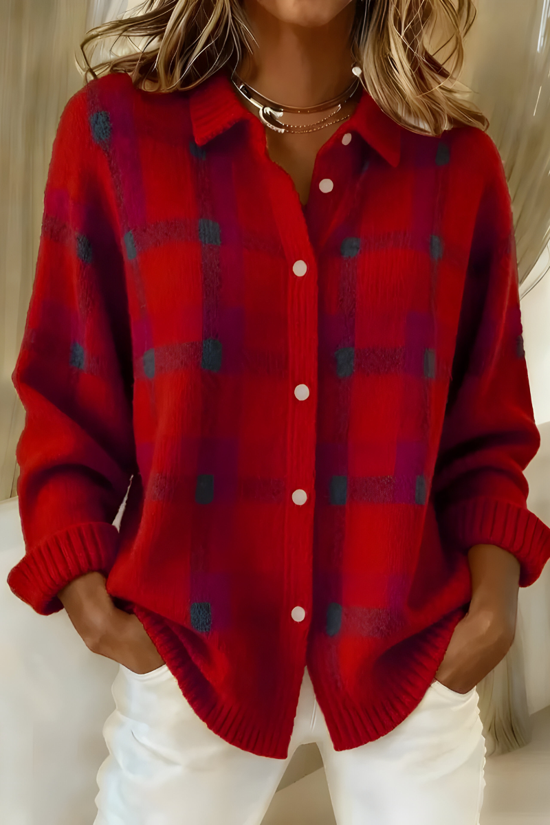 CAMILLA | CARDIGAN A QUADRI