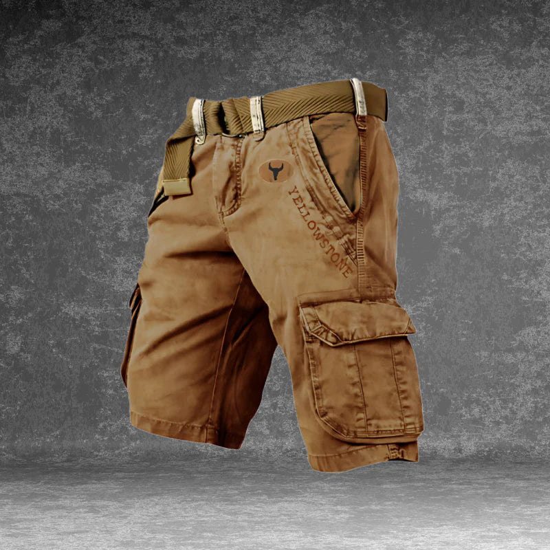Cazel | Short cargo para hombre con 4 bolsillos