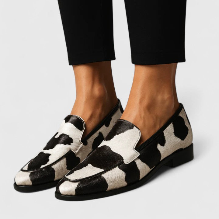 QUINZEE | MOCASINES ESTAMPADOS ELEGANTES