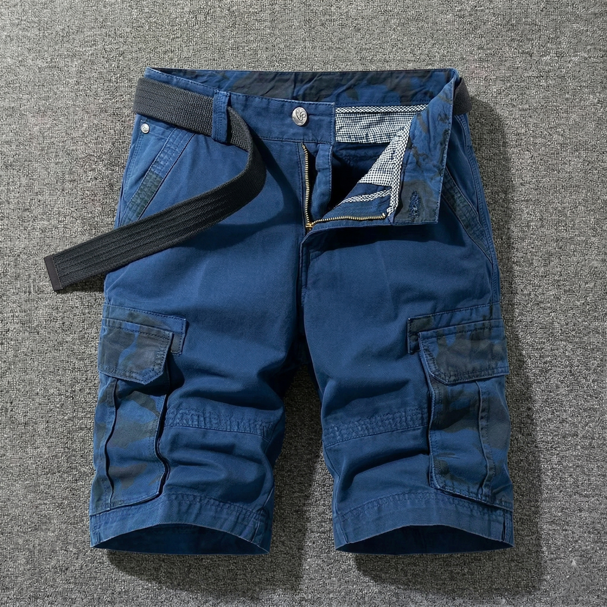 Cazel | Pantalones cortos cargo con cinturón