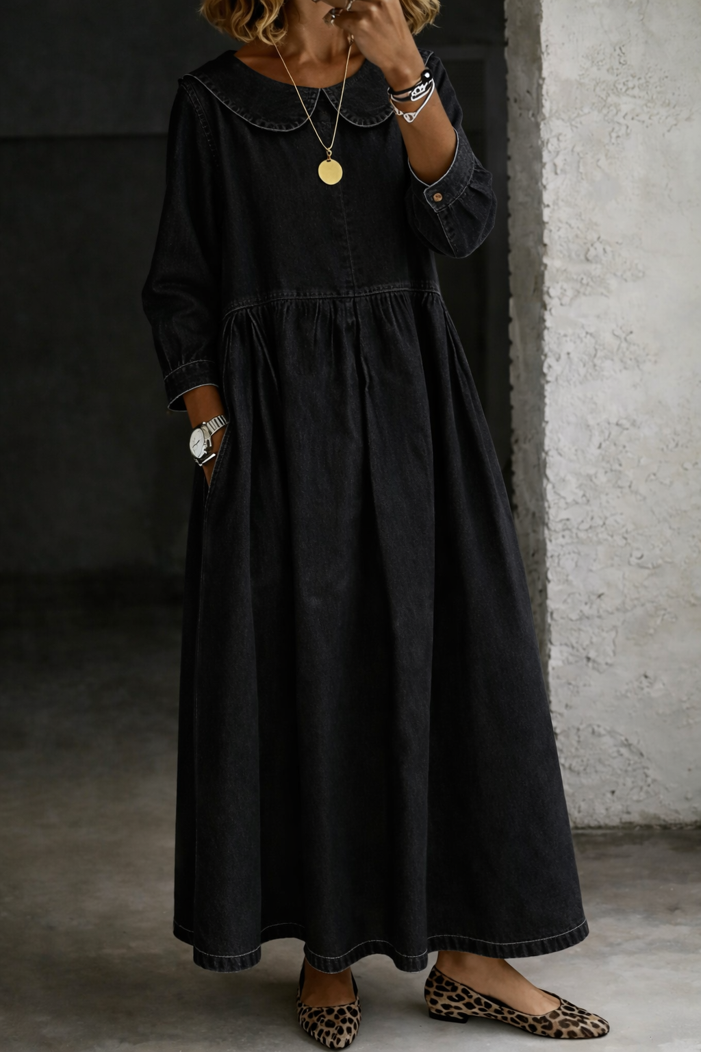 Clara vestido denim