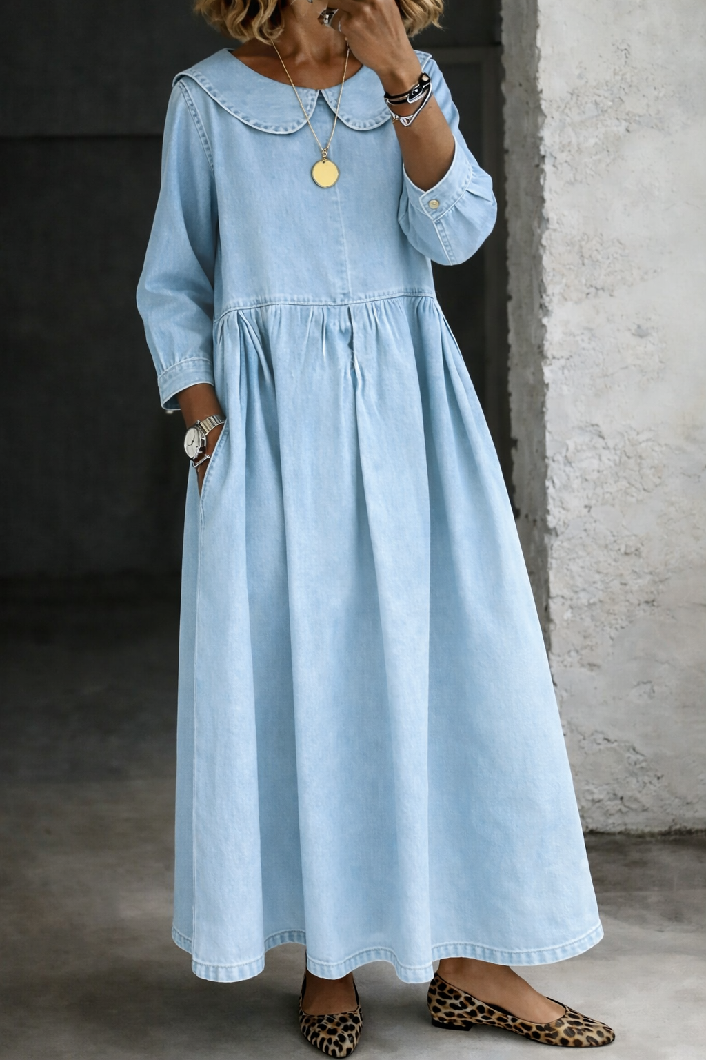 Clara vestido denim