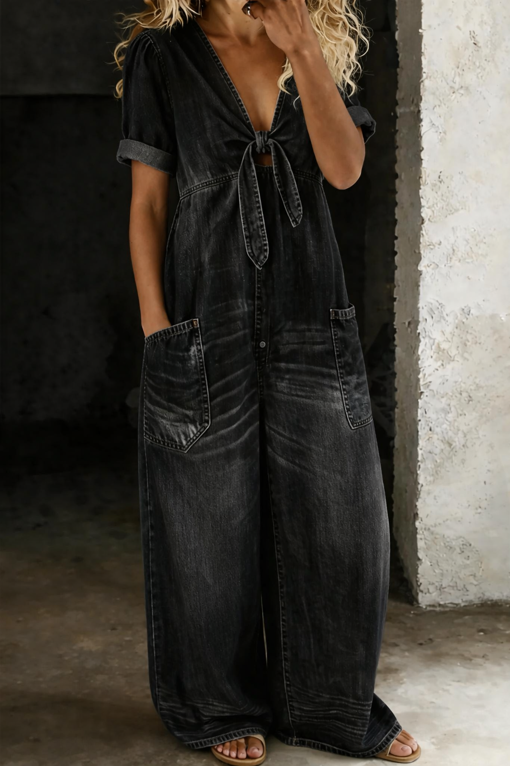 Maya jumpsuit negro
