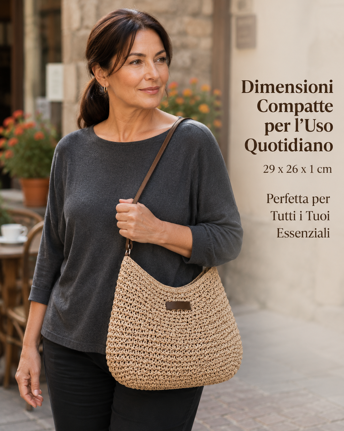 Colomba Bolso Tejido Elegante - Detalle