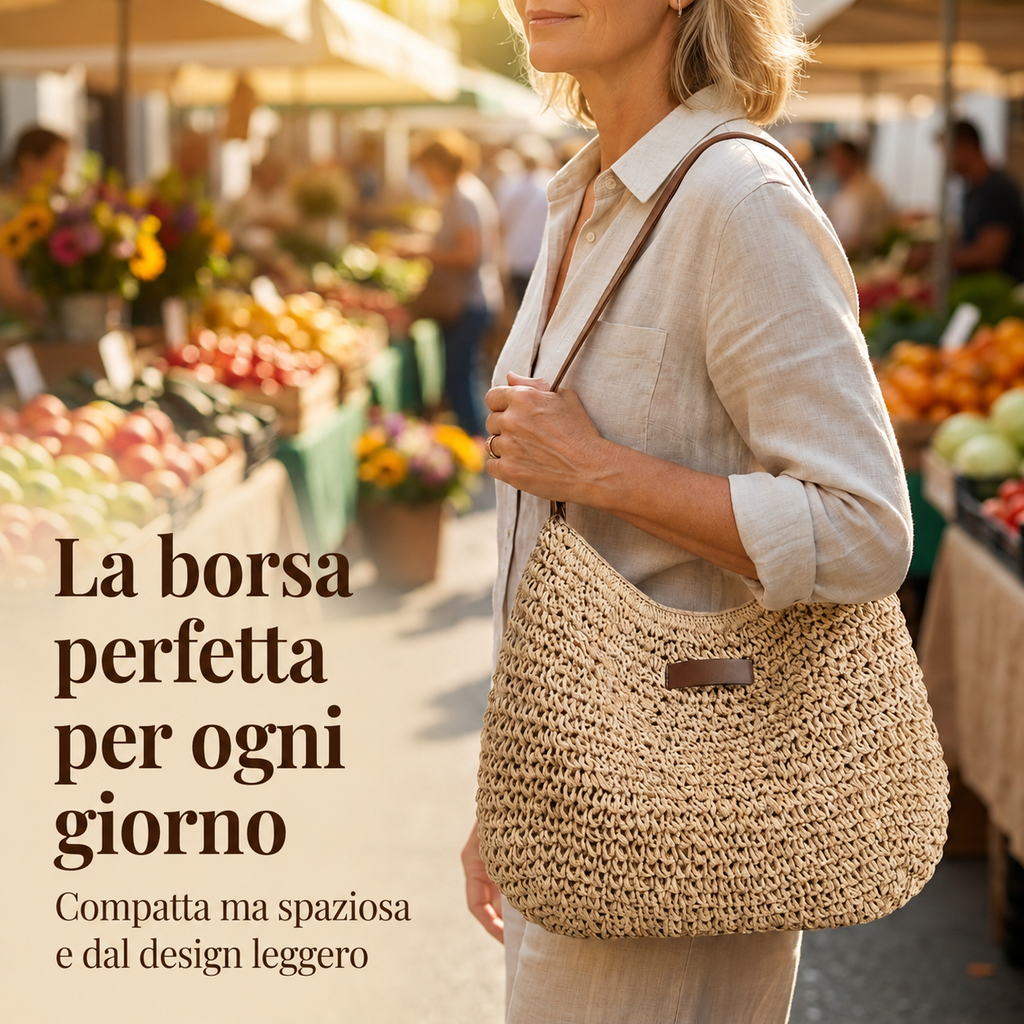 Colomba Bolso Tejido Elegante - Detalle