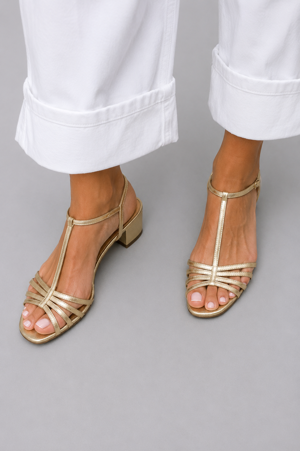 Hope – Sandalias Doradas de Elegancia Cotidiana