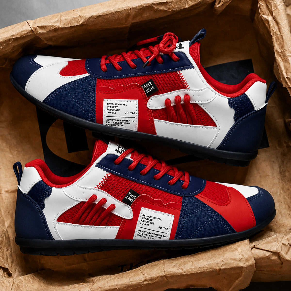 Tenis Luca Retro - Rojo