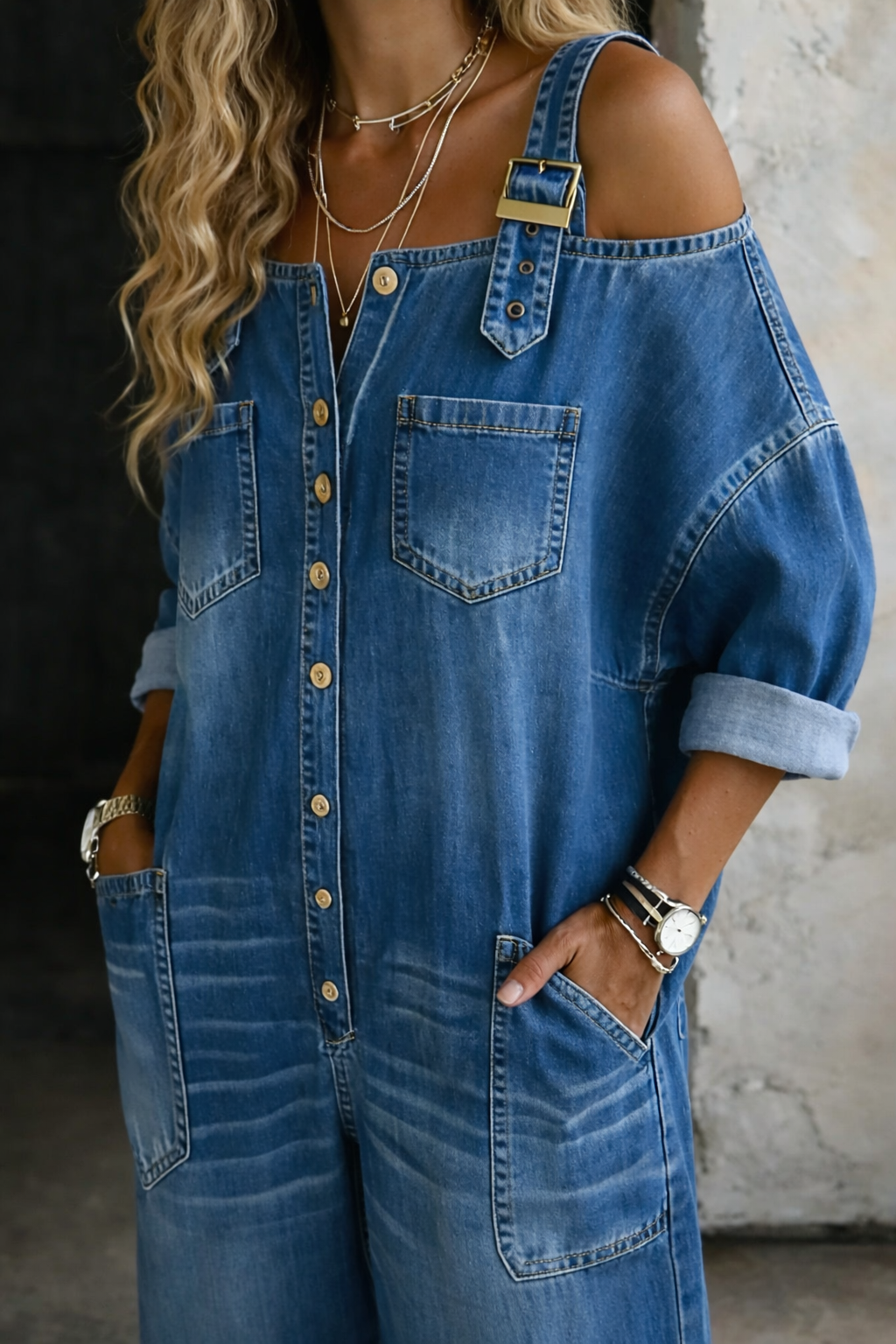 Sophia vestido denim