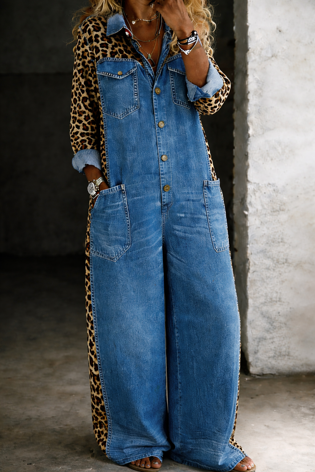 Amanda jumpsuit denim