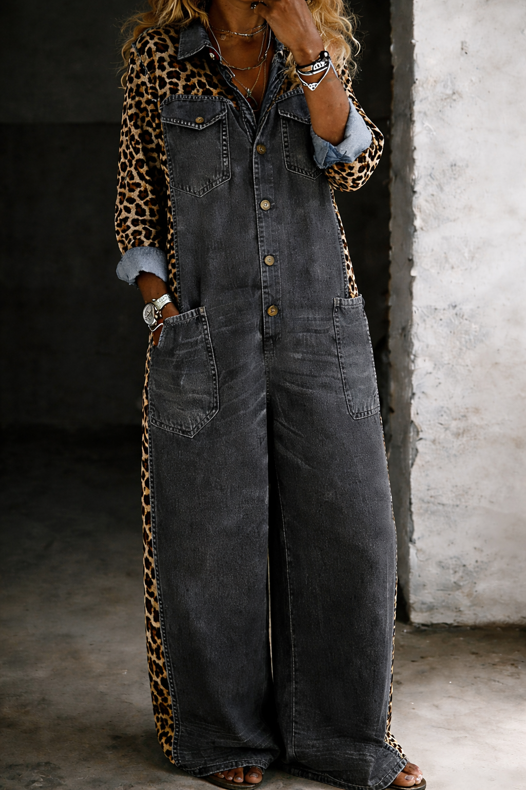 Amanda jumpsuit denim