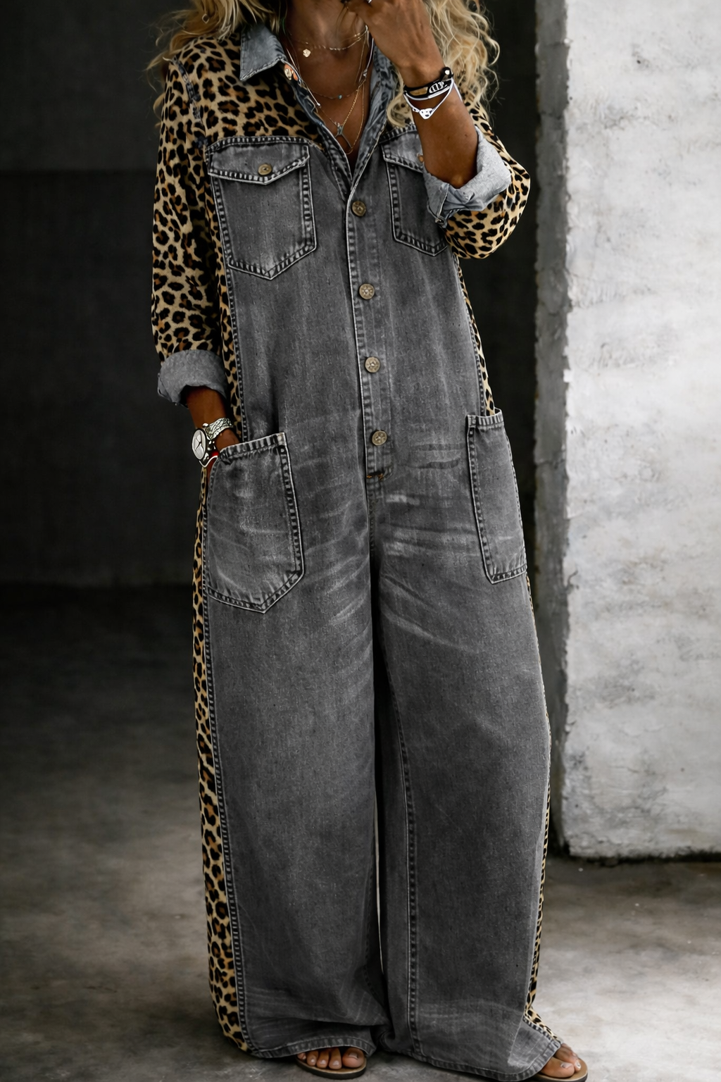 Amanda jumpsuit denim