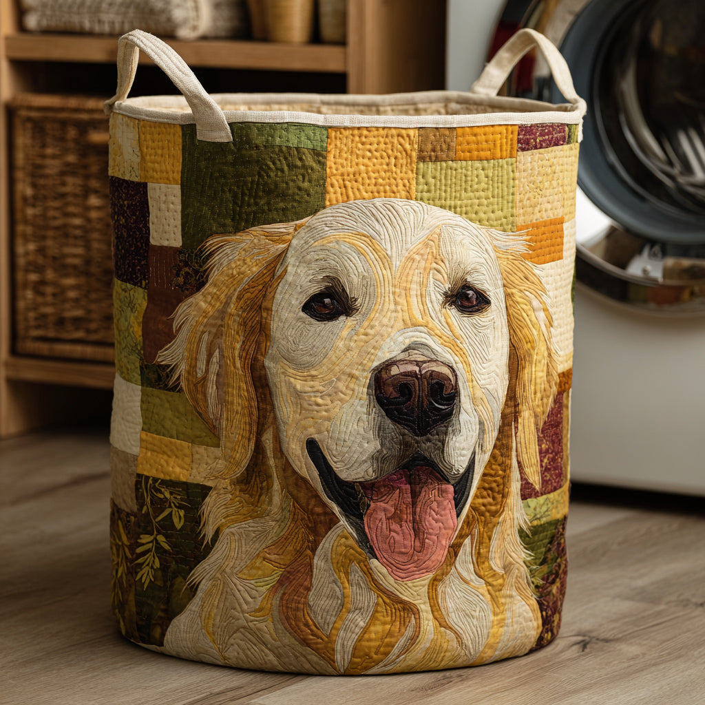 Goldie | Cesto per la Biancheria Golden Retriever