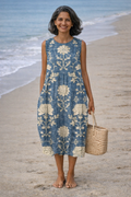Bella vestido boho multicolor