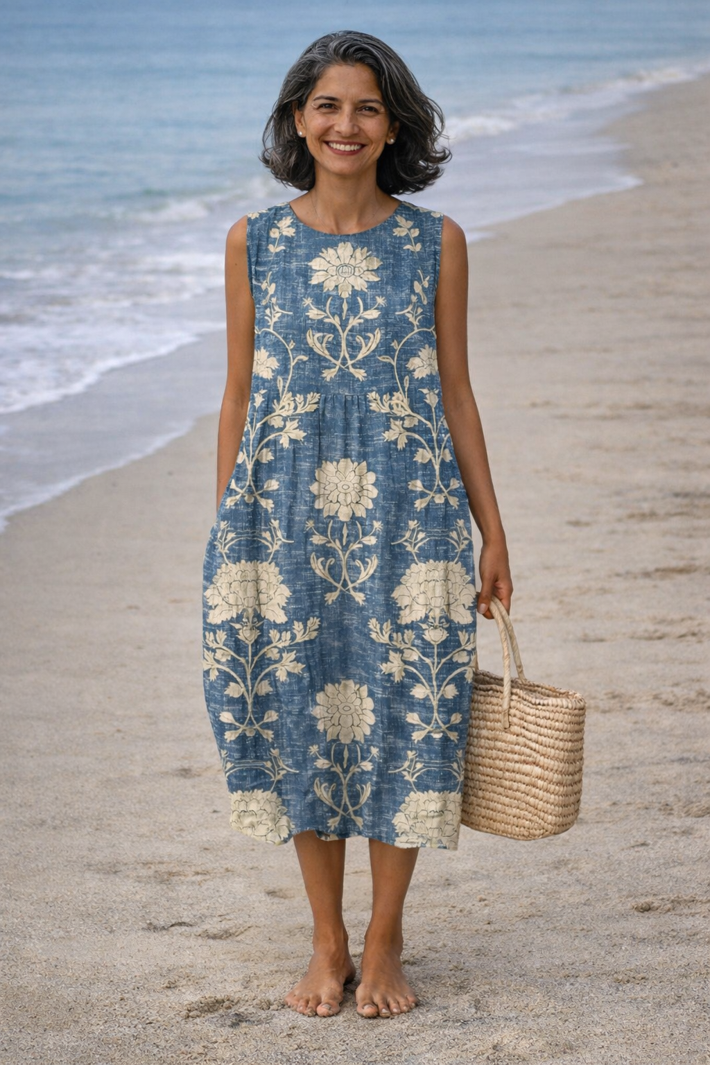 Bella vestido boho multicolor