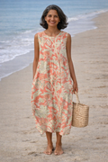 Belén vestido midi floral