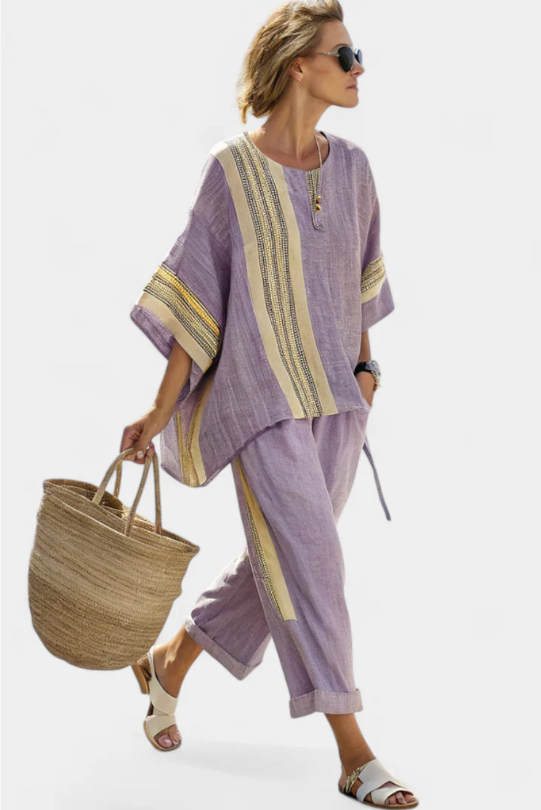 Vivanya conjunto morado