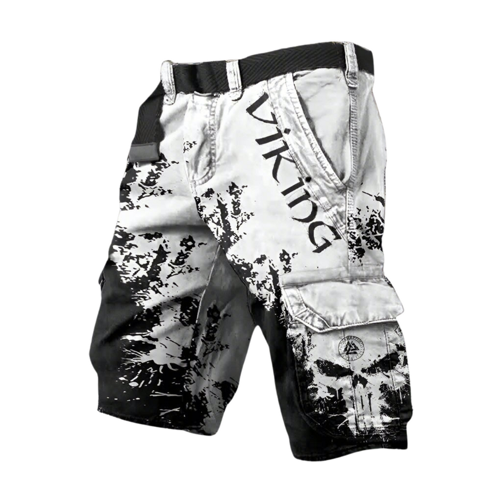 Cazel | Pantalón corto cargo vikingo cómodo