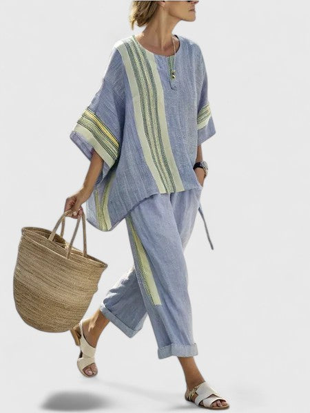 Rosavina conjunto azul